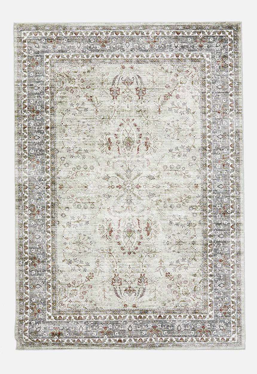Fotakis - Option Floral Rug - Nat & Grey
