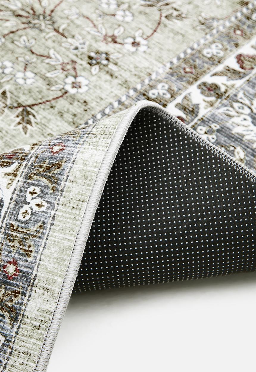 Fotakis - Option Floral Rug - Nat & Grey