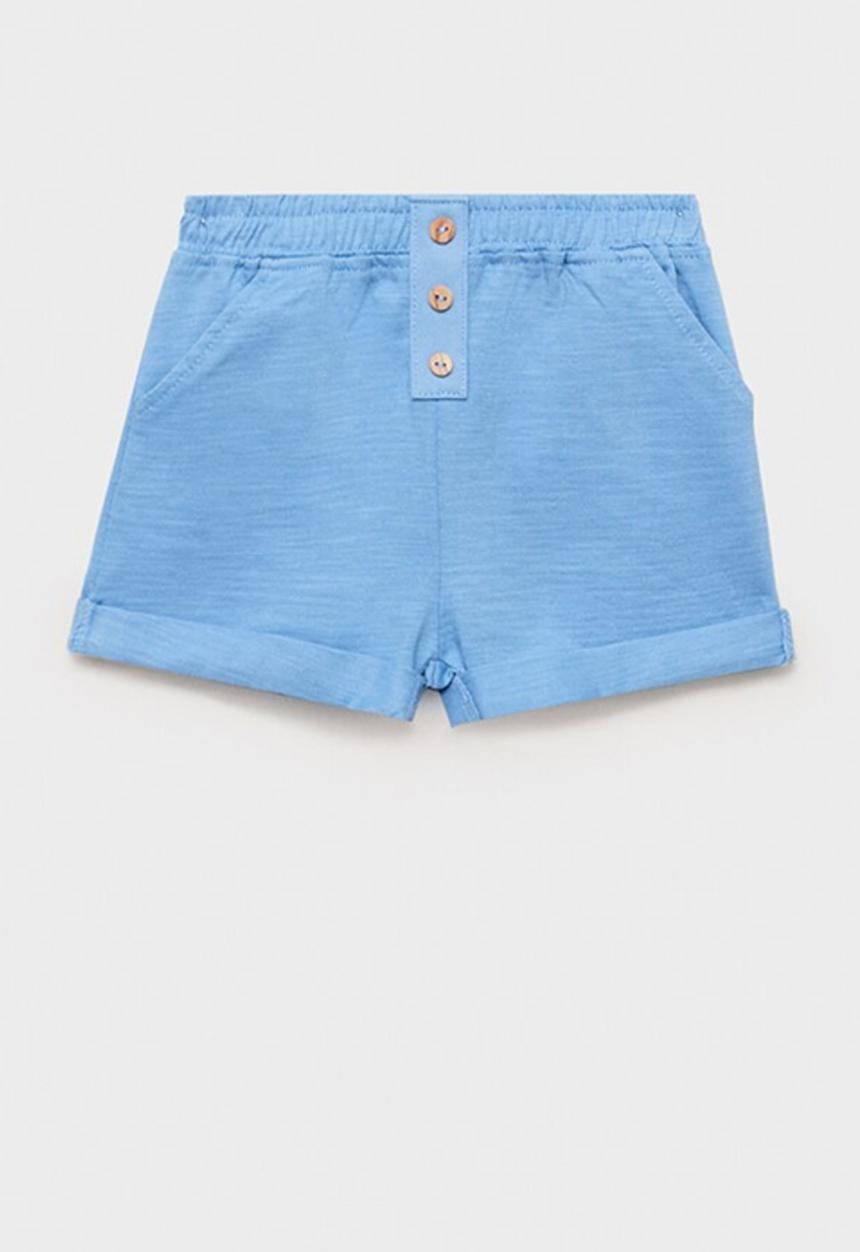 MANGO - Shorts blue - medium blue