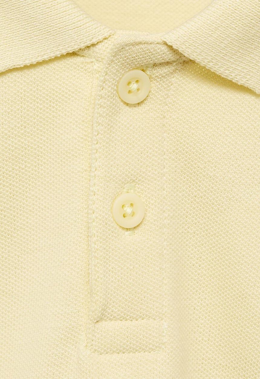 MANGO - Poloshirt javi8 - light pastel yellow