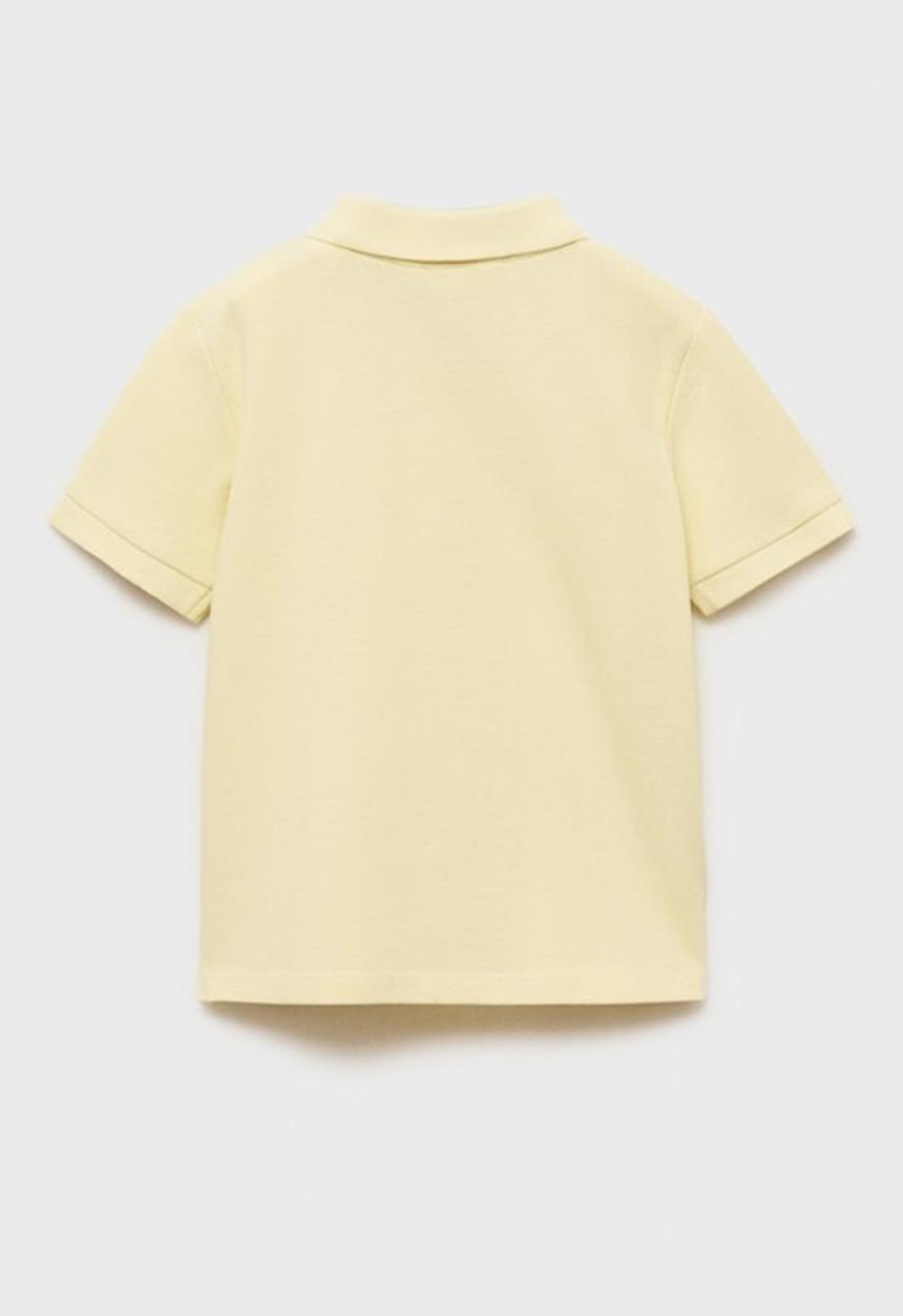 MANGO - Poloshirt javi8 - light pastel yellow