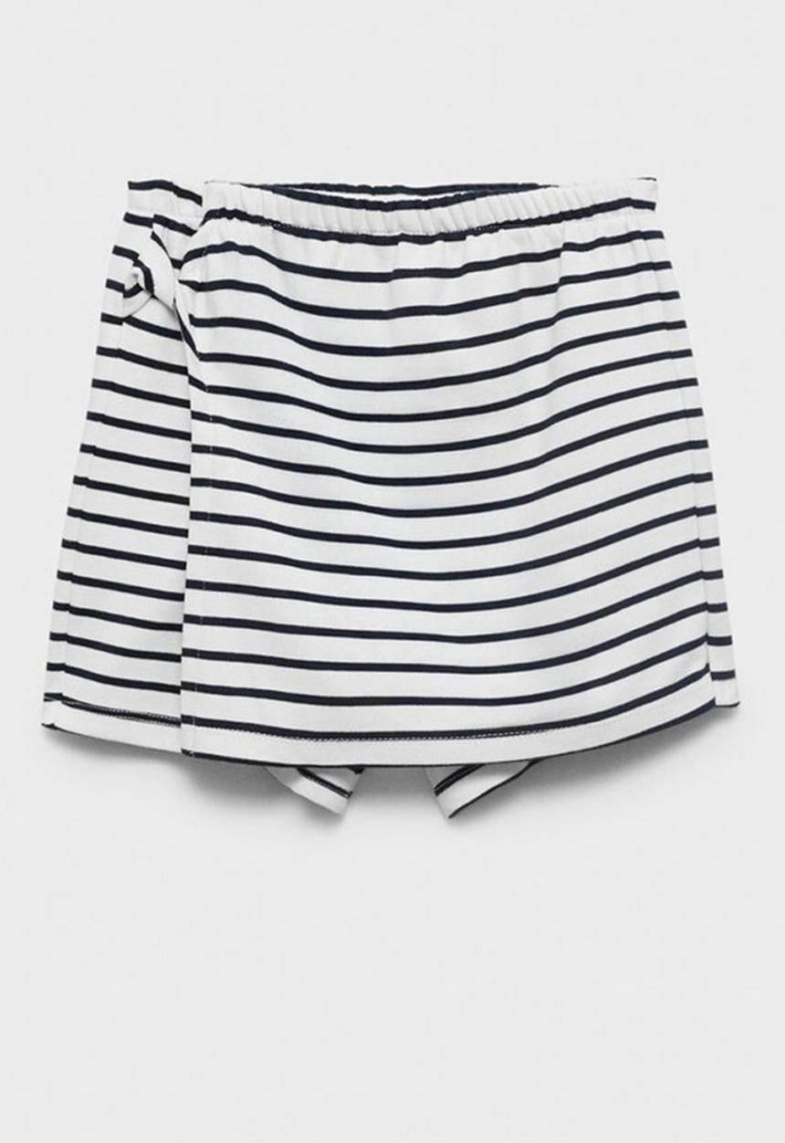 MANGO - Skort sear - navy