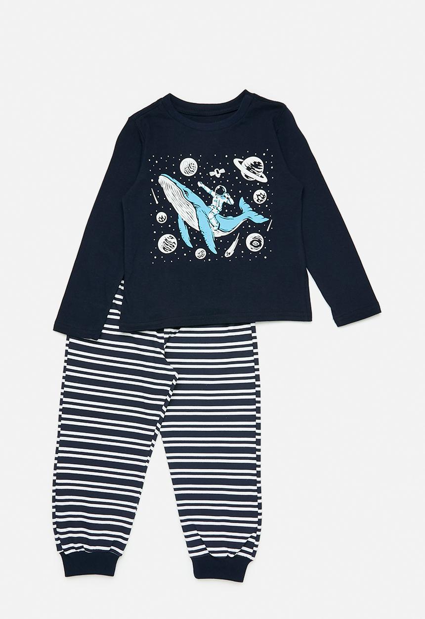 Pop Candy - Pj set-blue/stripe