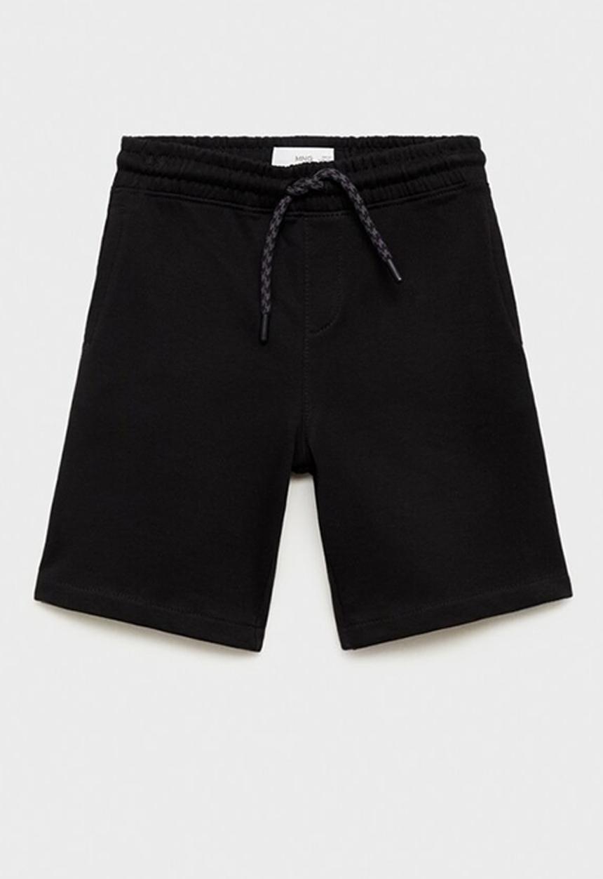 MANGO - Bermudas francia8 - black