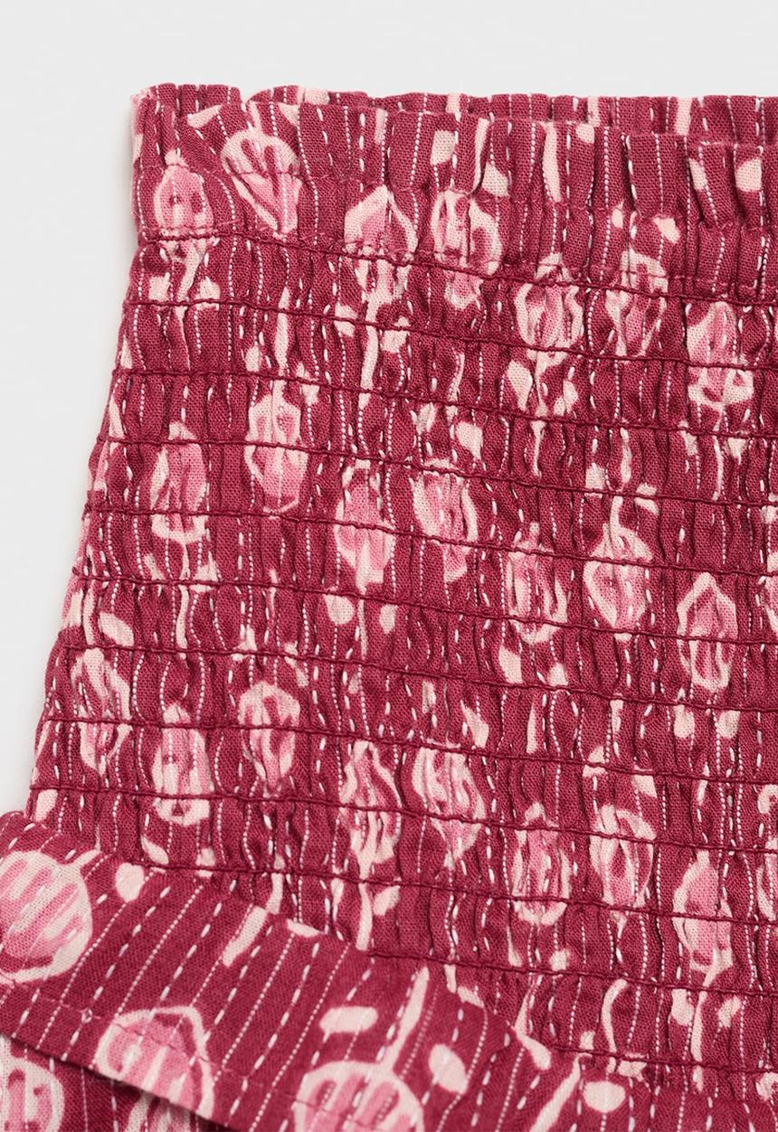 MANGO - Skirt bombai - medium red
