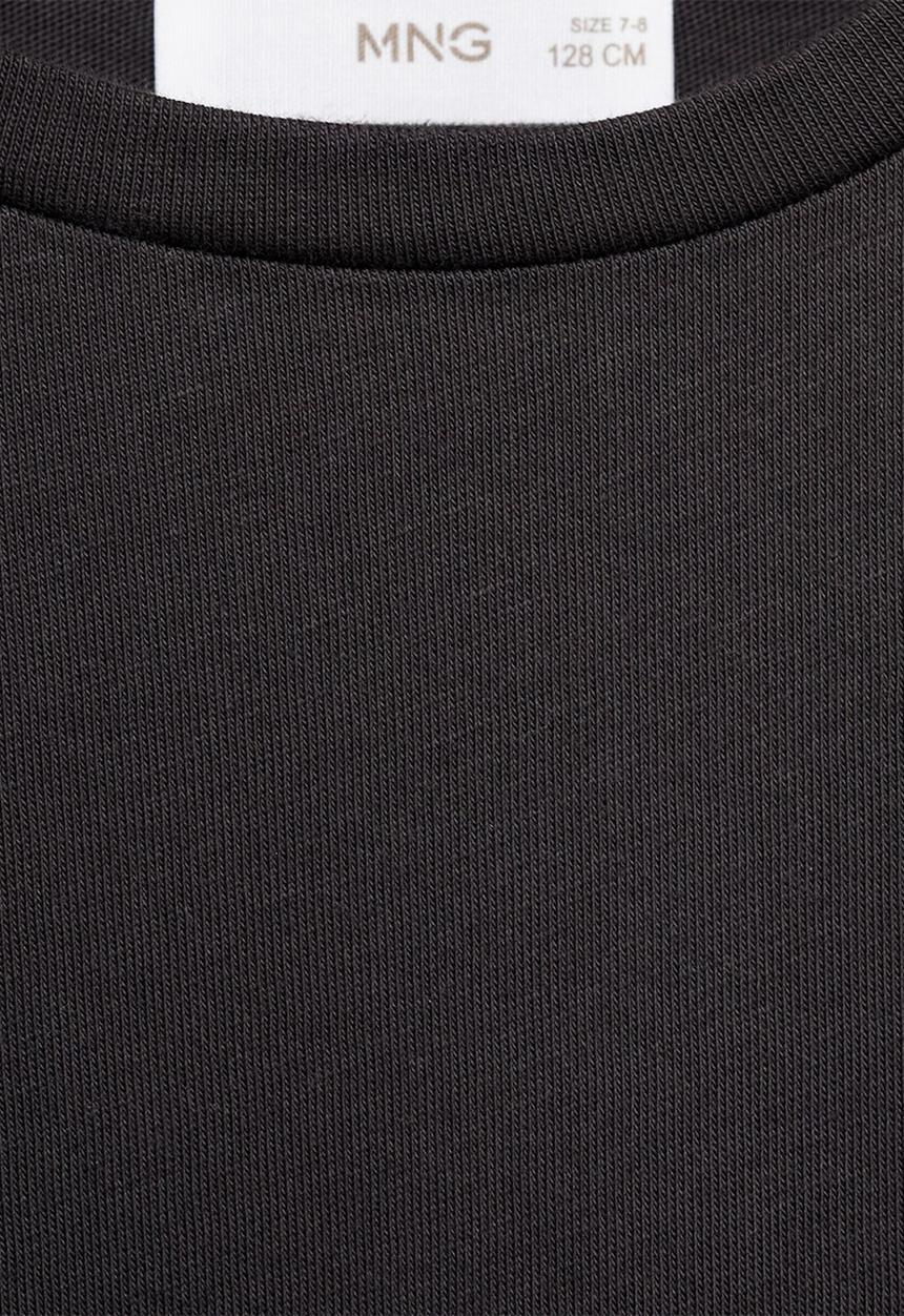 MANGO - Dress balloon - charcoal