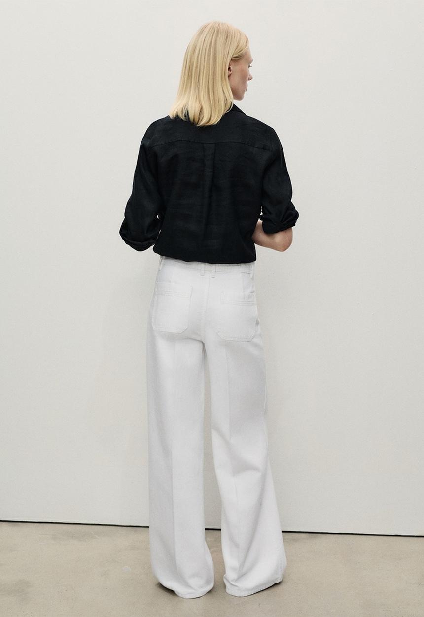 MANGO - Jeans Emma - White