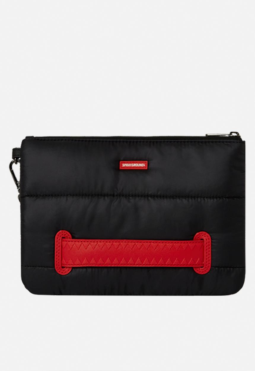 Sprayground - Sharks In Paris Puffer Pouchette bag - black