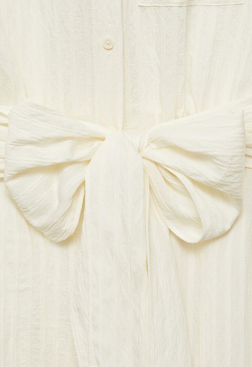MANGO - Dress Sero - Light Beige