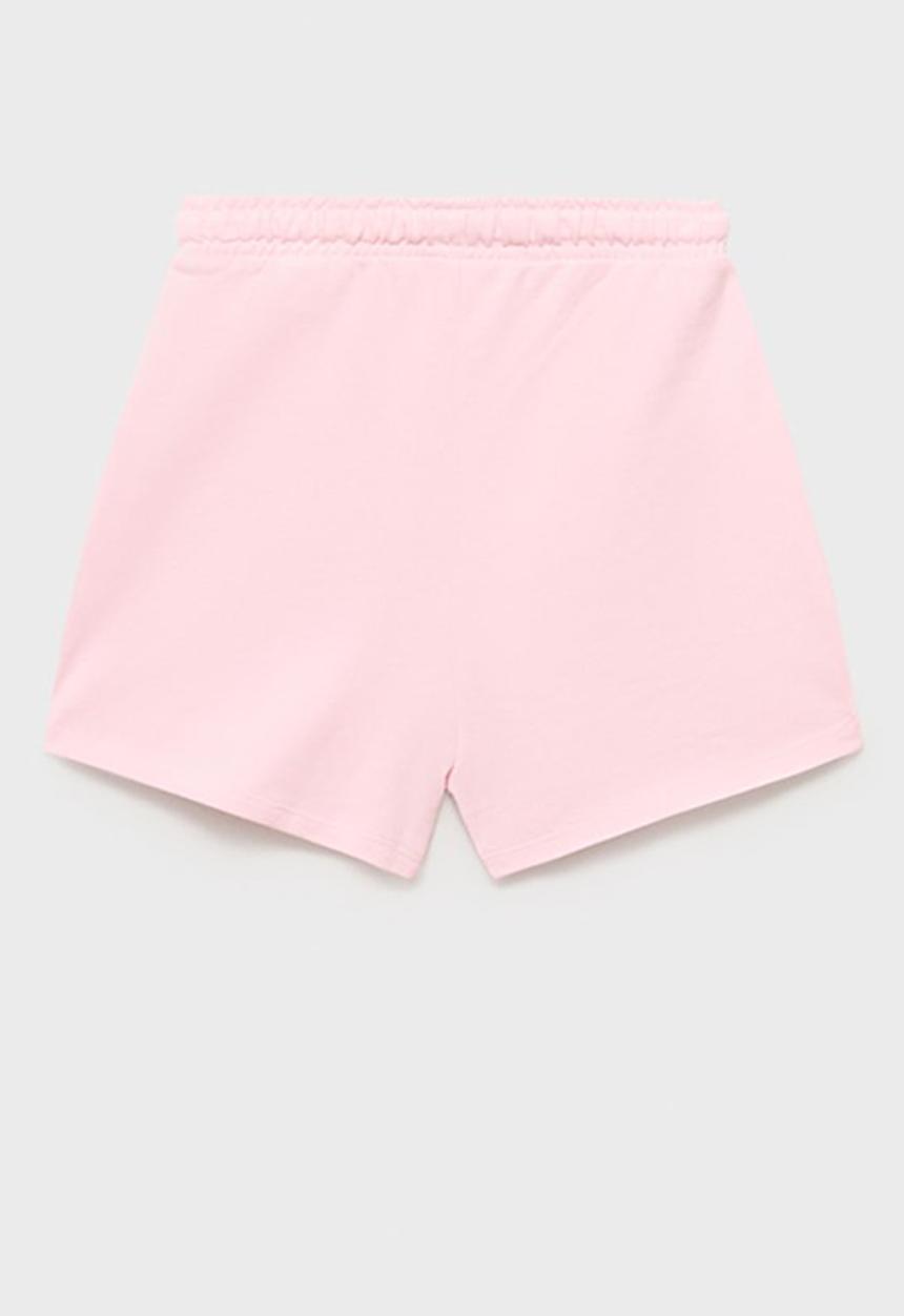 MANGO - Shorts lea - pink