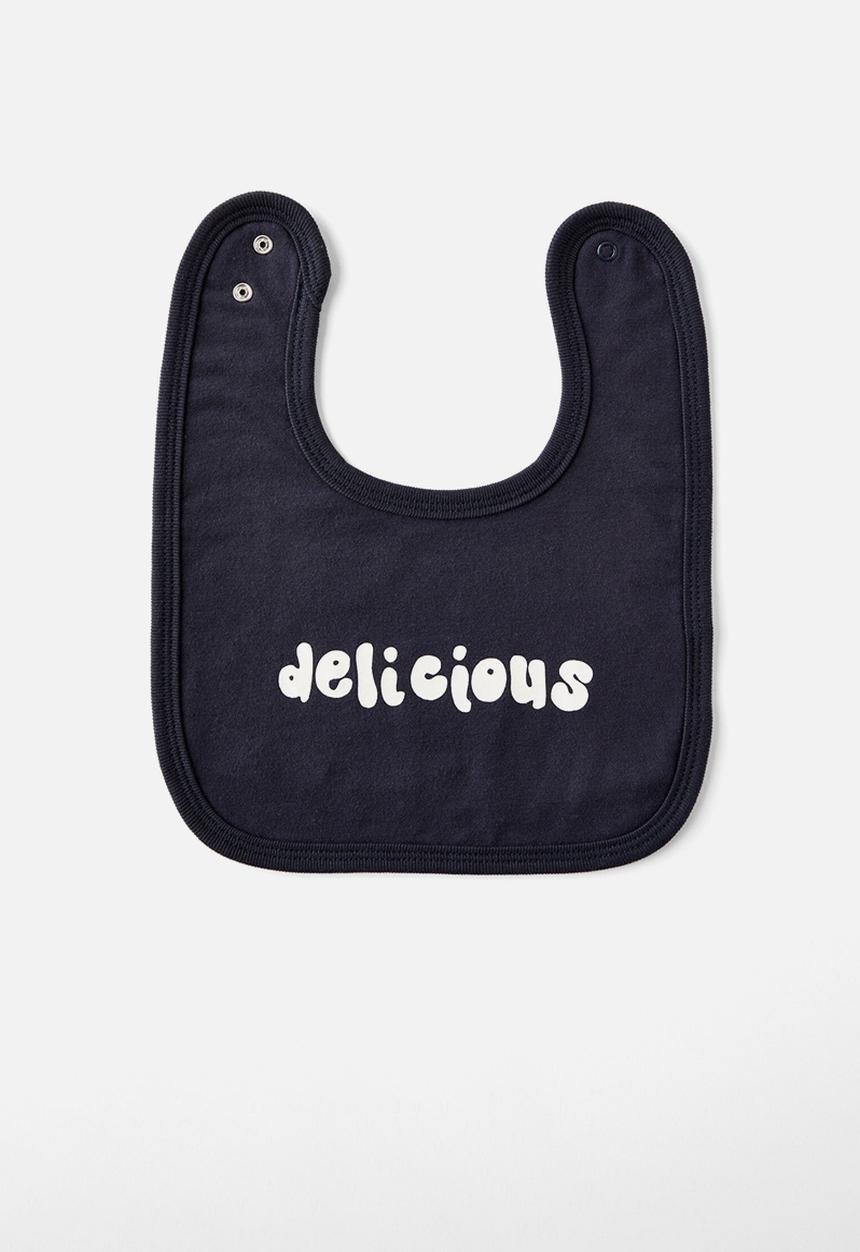 Cotton On - The baby bib - navy ink/delicious