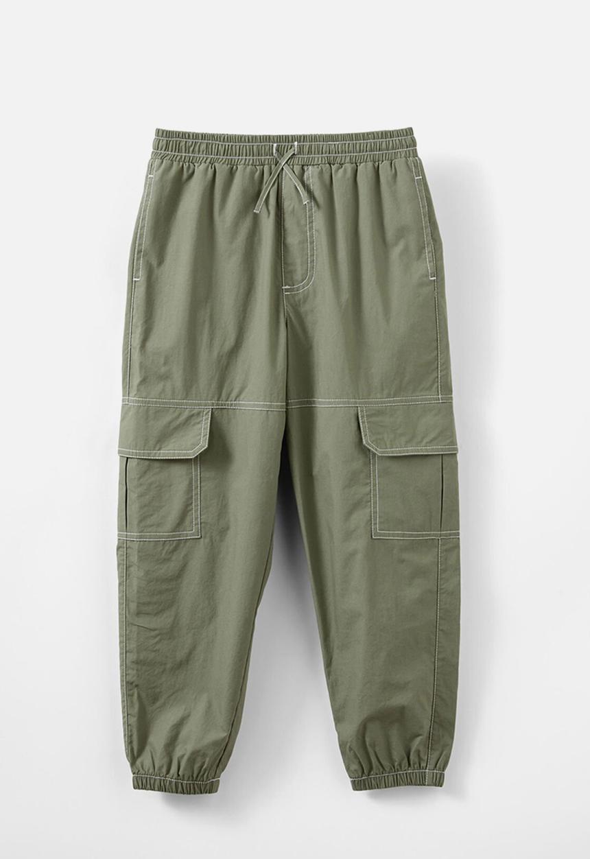 Cotton On - Craig Cargo Pant - Safari Green