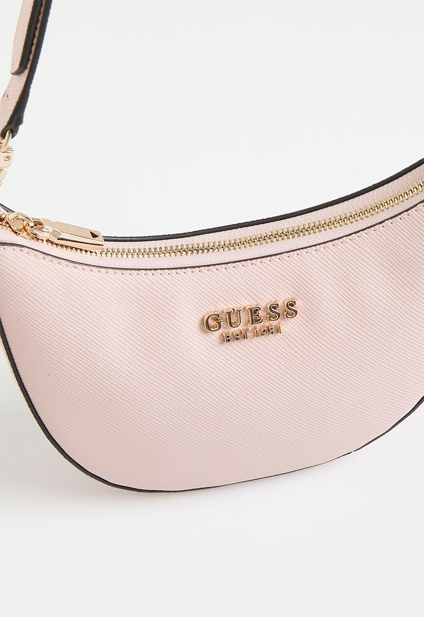 GUESS - Fedana mini top zip shoulder bag - light rose
