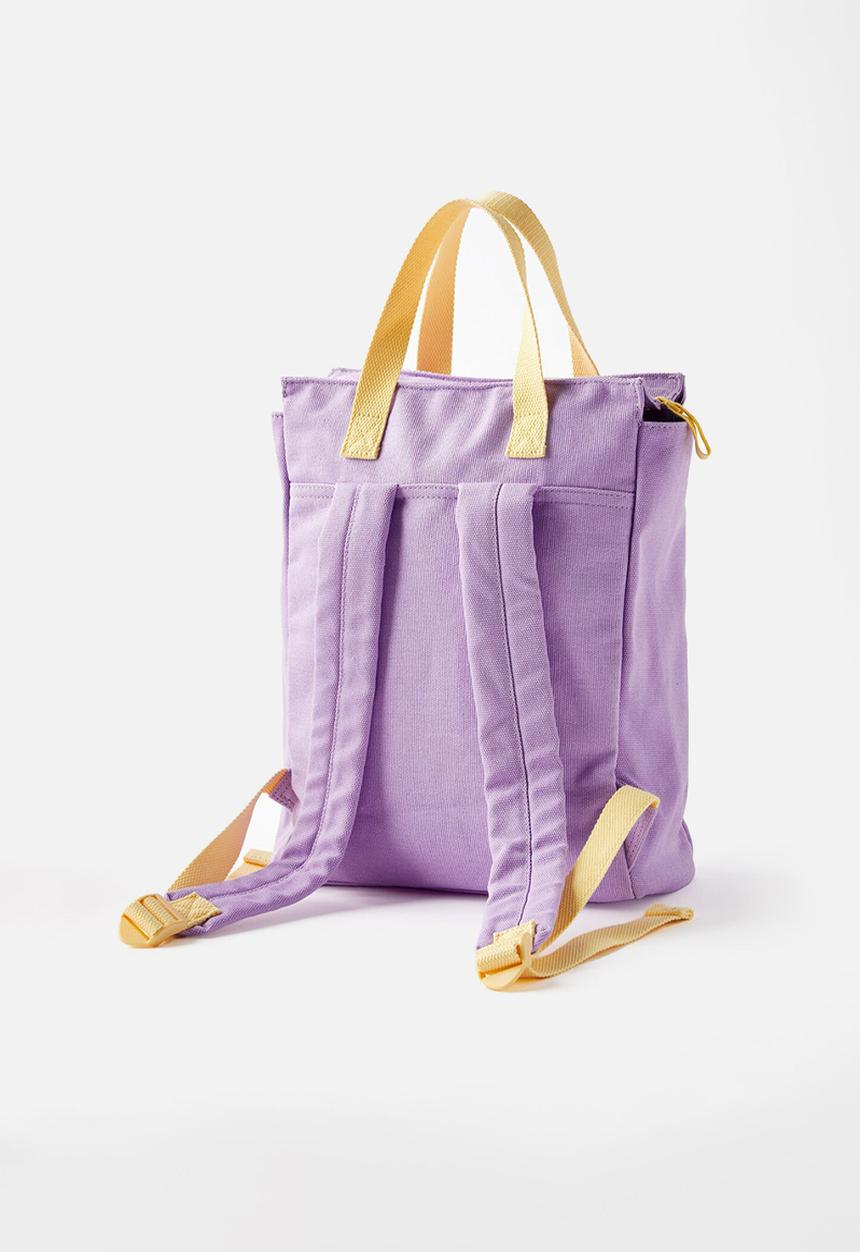 Cotton On - Fun Day Club Backpack - Lilac Mood/Baby Yellow