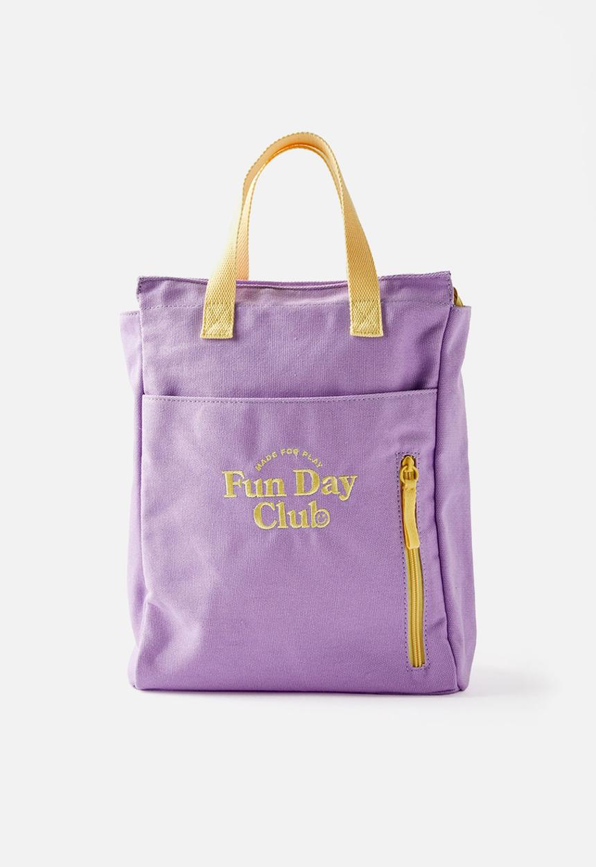 Cotton On - Fun Day Club Backpack - Lilac Mood/Baby Yellow