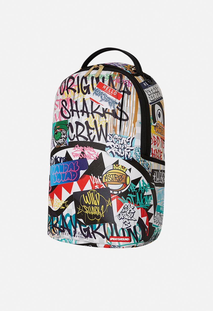 Sprayground - Sharks in Paris the rizz backpack bag-multi