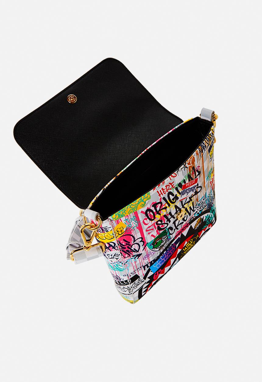 Sprayground - Sharks In Paris The Rizz (Cream) Messanger bag-multi