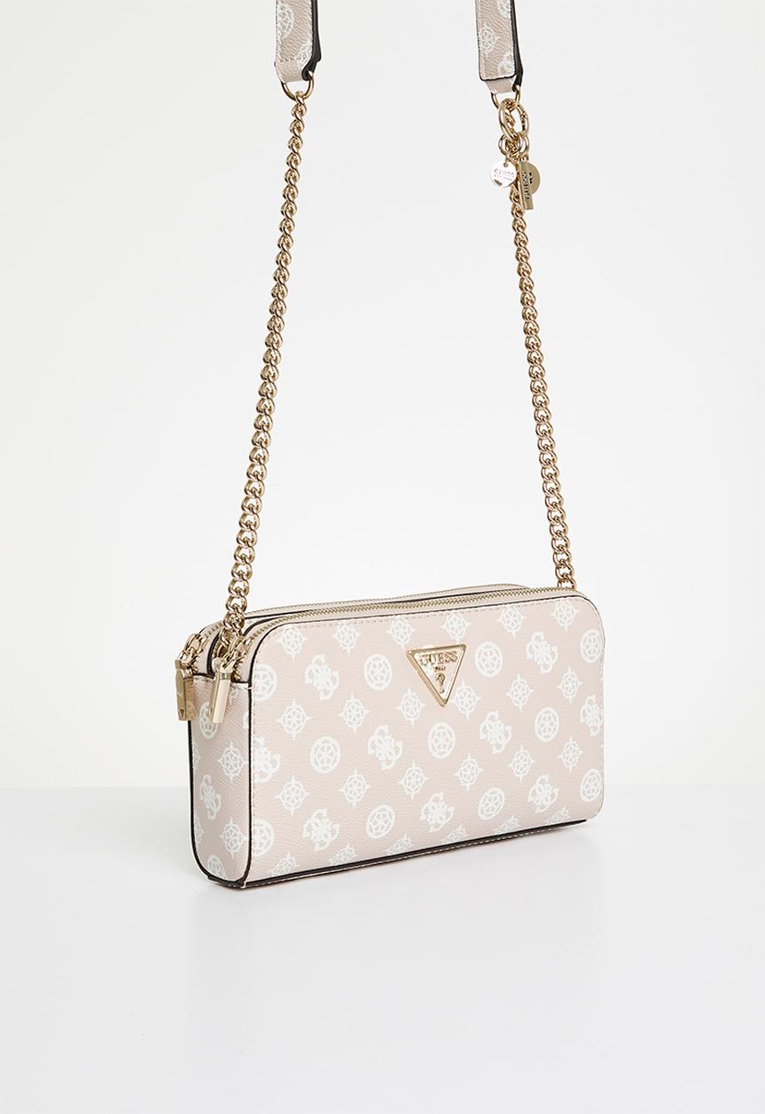 GUESS - Daryna status cross-body bag - cream