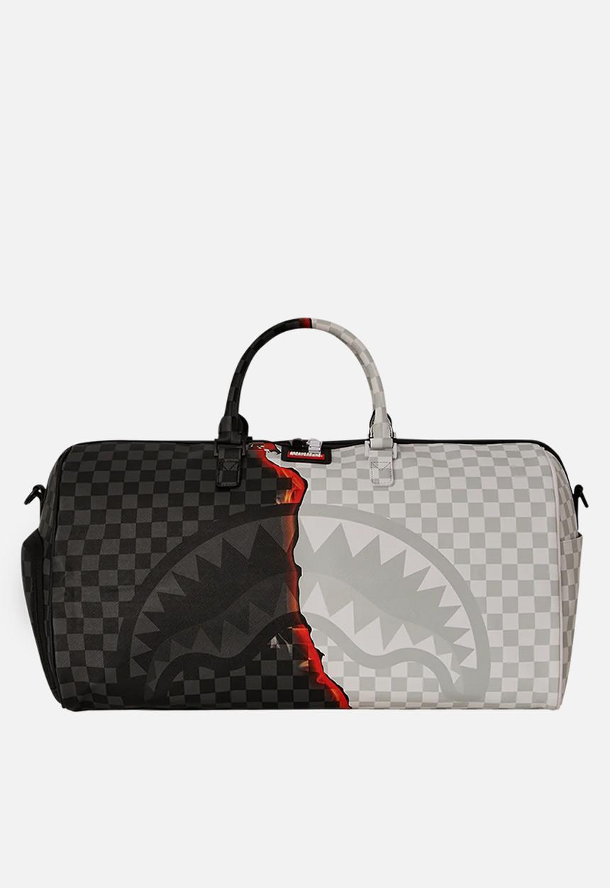 Sprayground - Ring of fire duffel  bag- black