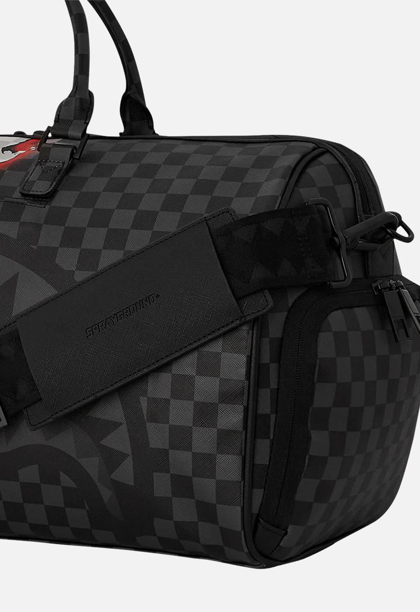 Sprayground - Ring of fire duffel  bag- black