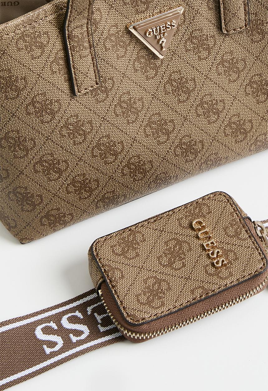 GUESS - Latona mini tote - latte