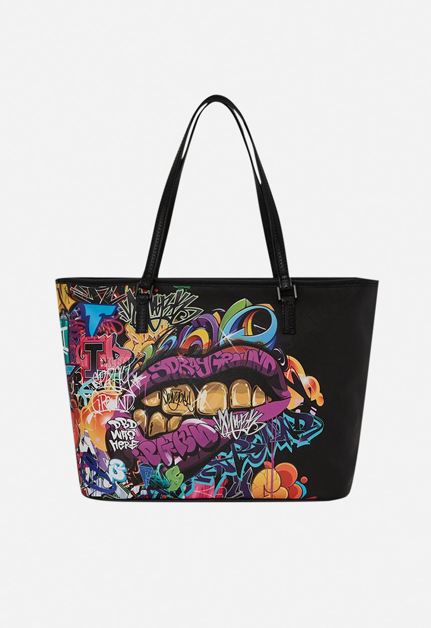 Sprayground - Half Graf Lipstick Tote bag-multi
