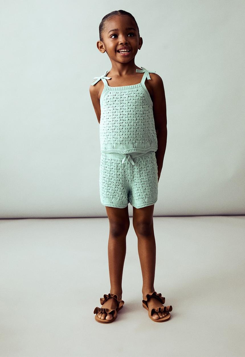 MANGO - Shorts gilis - turquoise & aqua