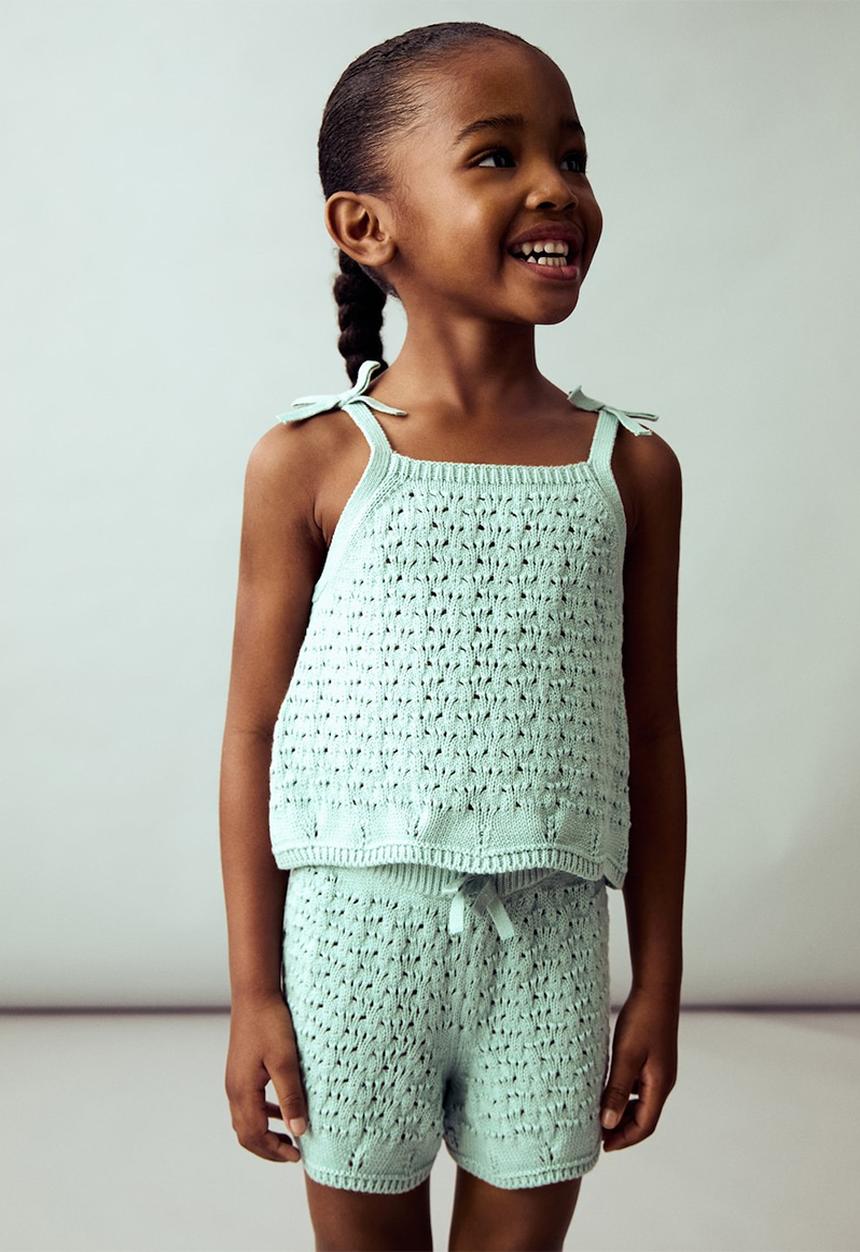 MANGO - Shorts gilis - turquoise & aqua