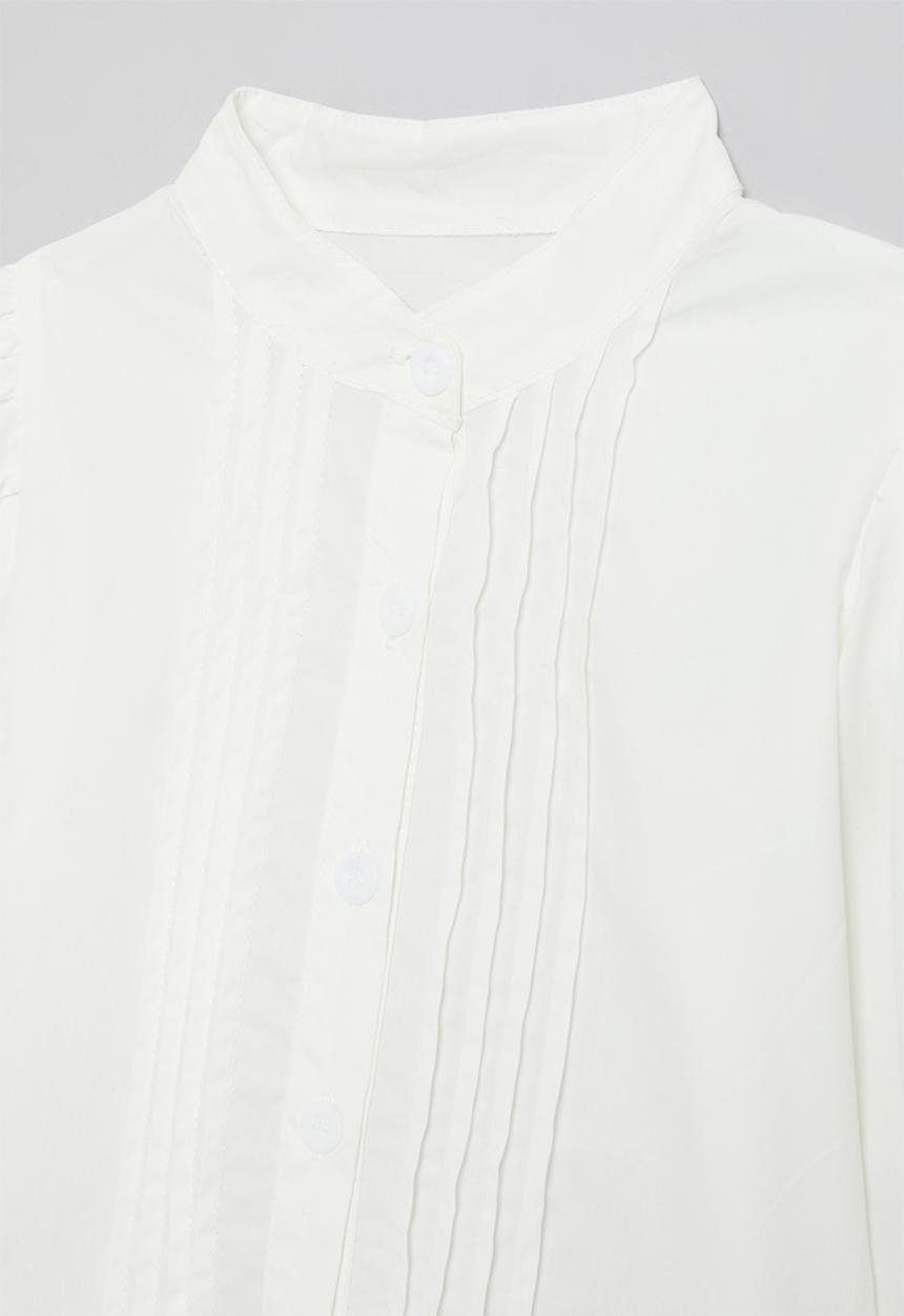 Pop Candy - Puff sleeve shirt - white