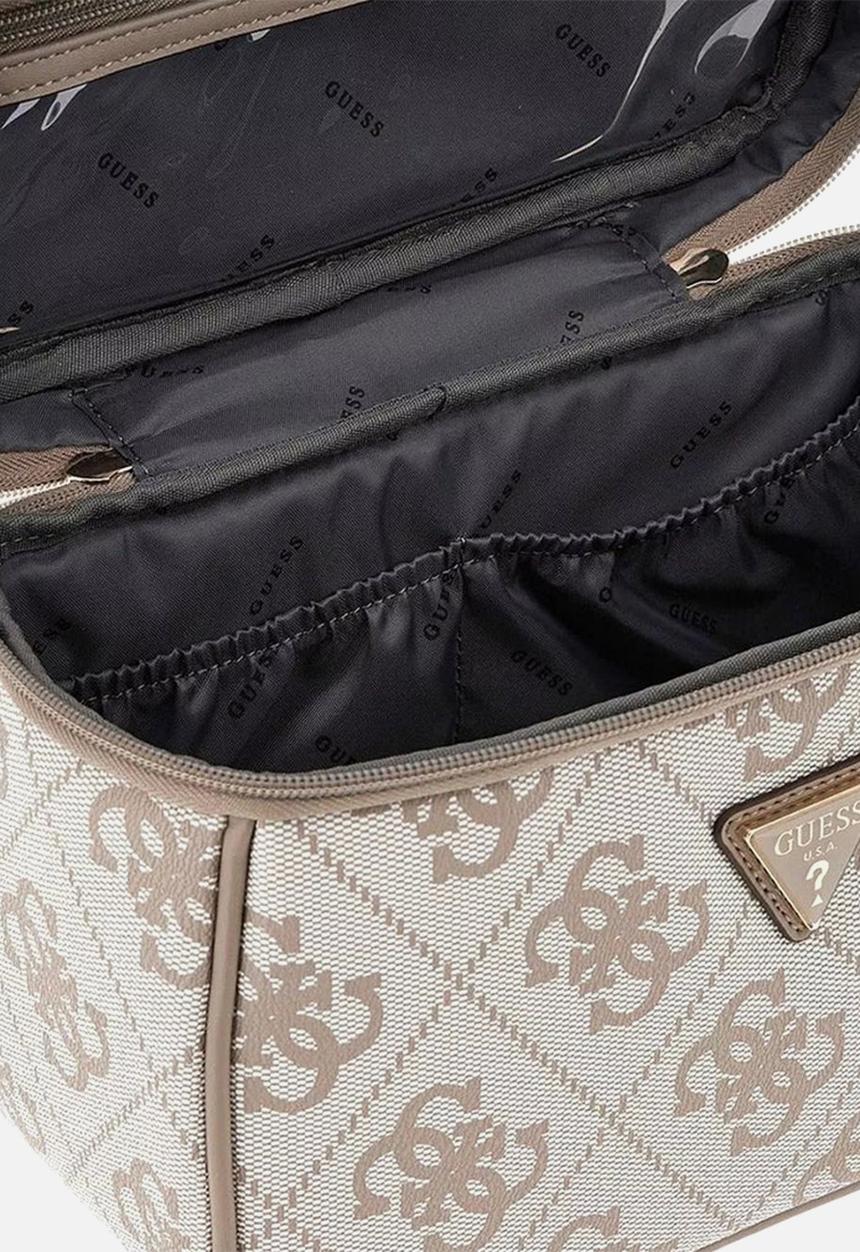GUESS - Berta toiletry train case - rose water