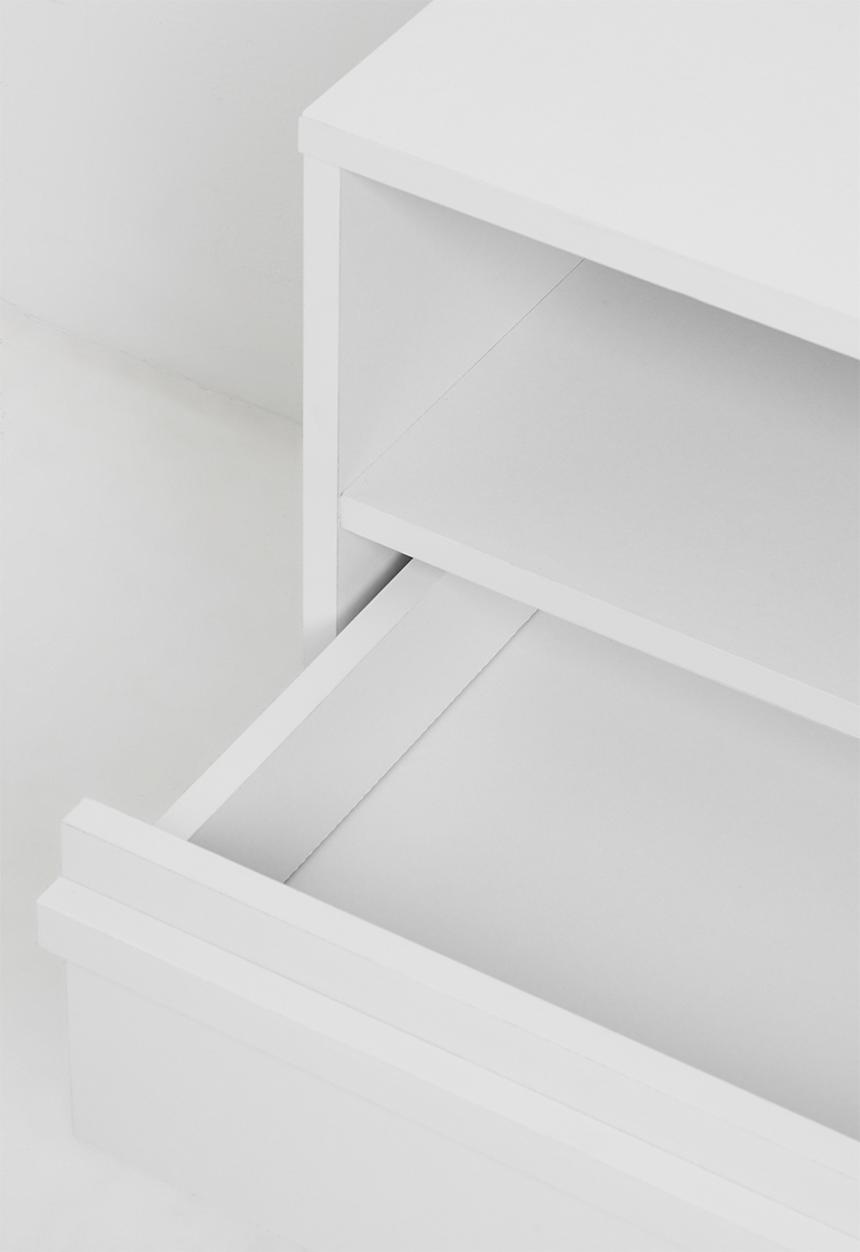 Sixth Floor - Sigil nightstand - white
