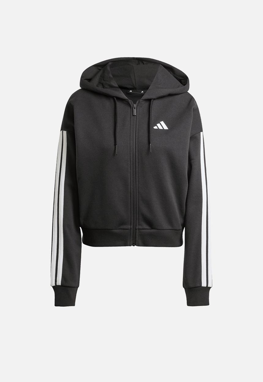 adidas Performance - Plus W 3S FT FZ HD  - black