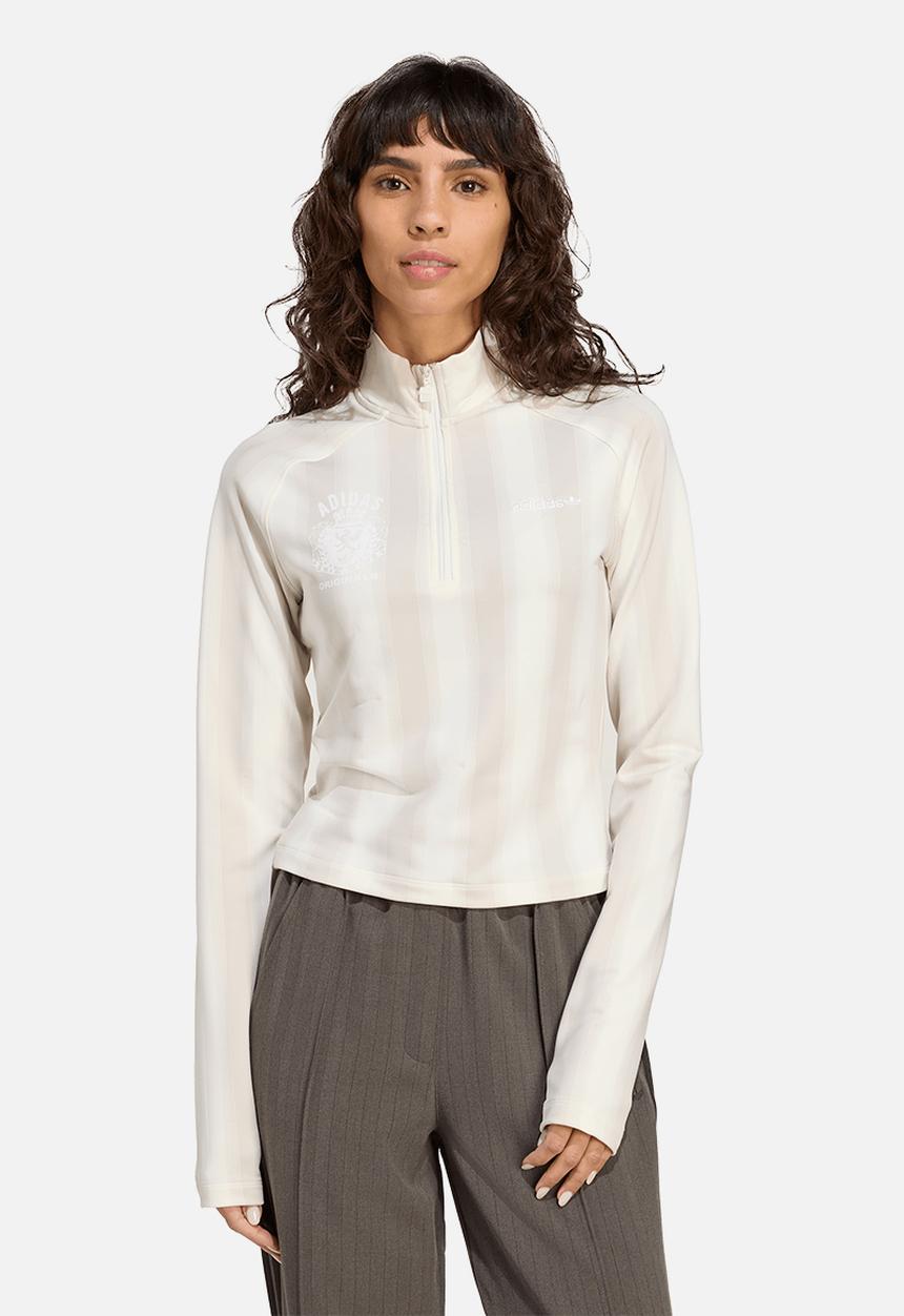 adidas Originals - Halfzip Grfx Ls Owhite