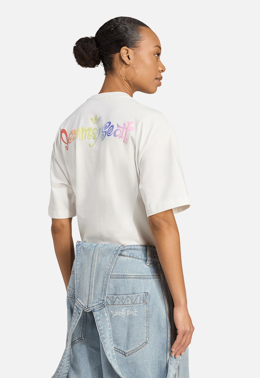 adidas Originals - adidas x Jeremy Scott  Unisex Graphic Tee - White