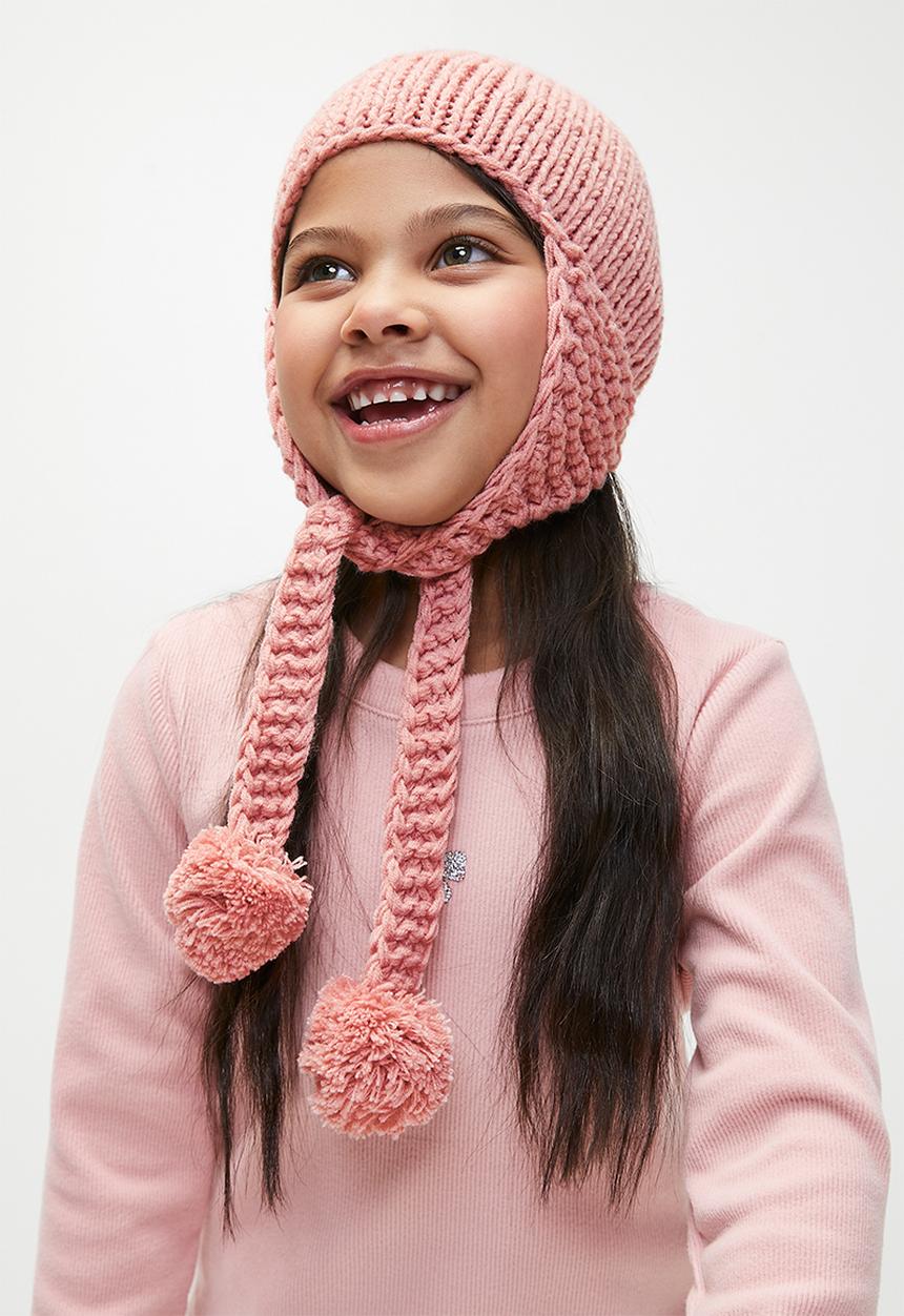 Pop Candy - Pom pom beanie - pink