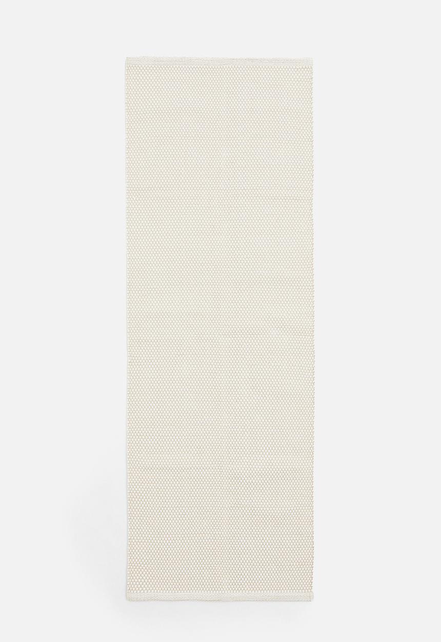 H&M - Textured cotton rug - natural white/beige