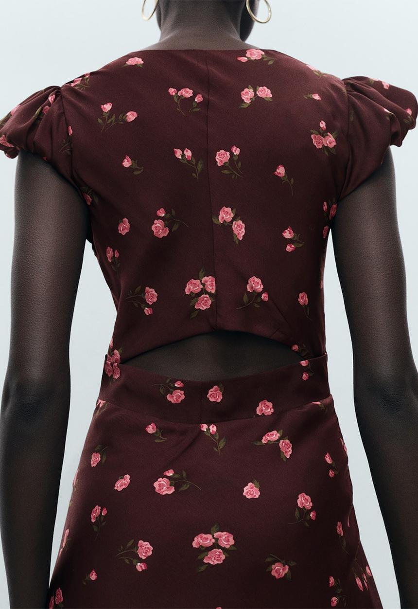 MANGO - Dress Cupid - Brown