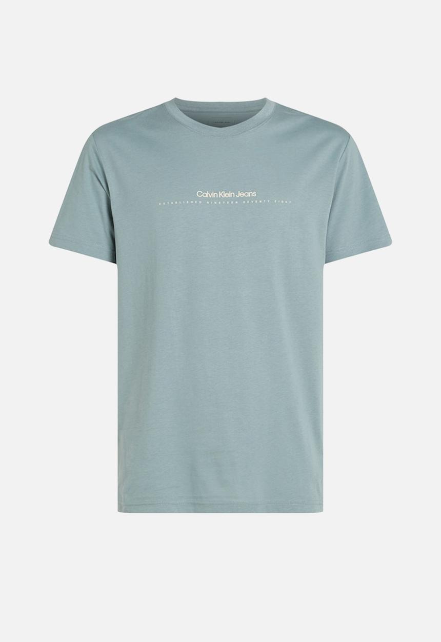 Calvin Klein - MINIMAL LOGO TEE - LEAD