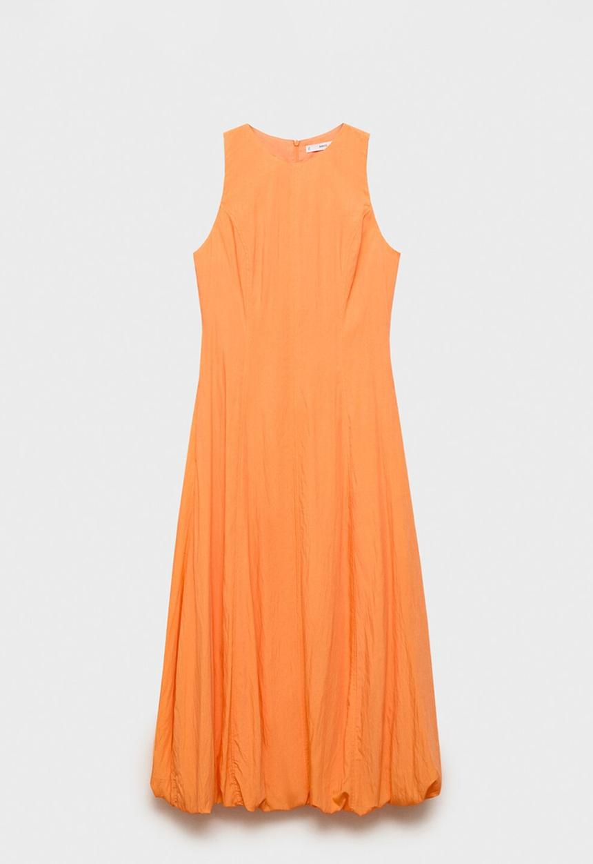 MANGO - Dress Pumpkin - Orange