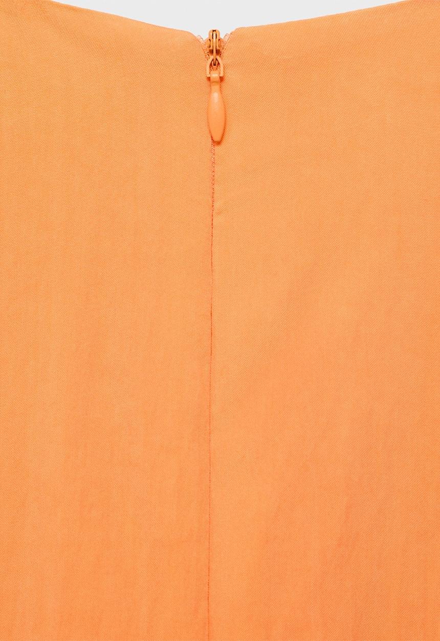 MANGO - Dress Pumpkin - Orange