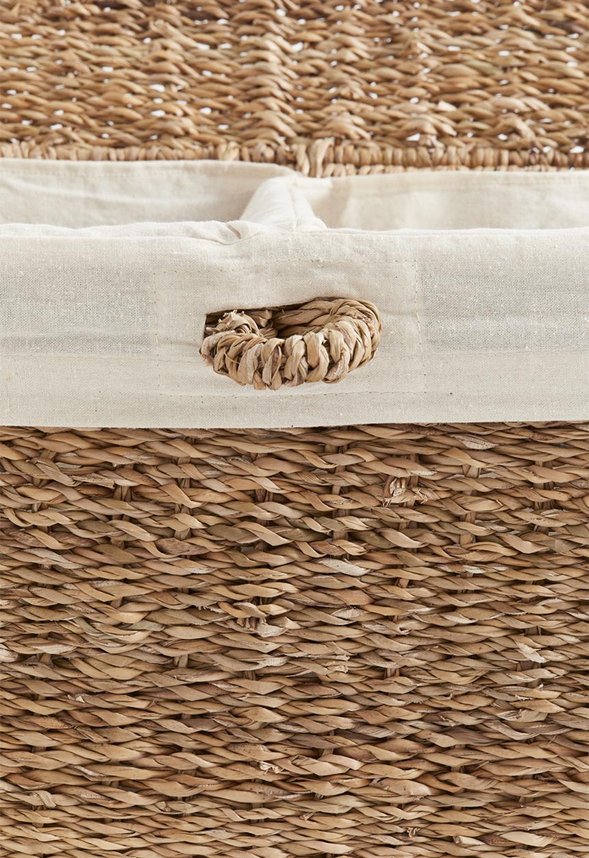 H&M - Seagrass laundry basket - brown