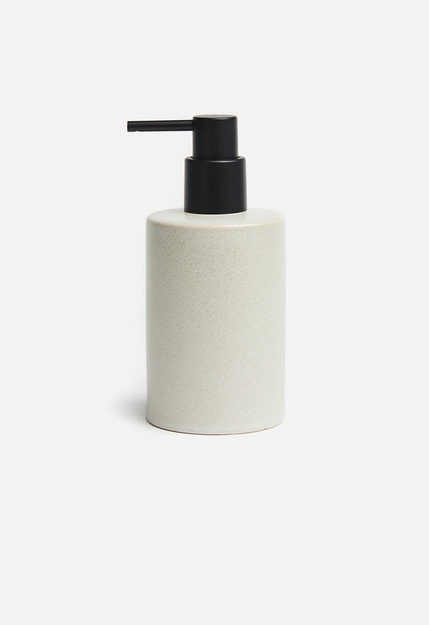 H&M - Stoneware soap dispenser -ight beige