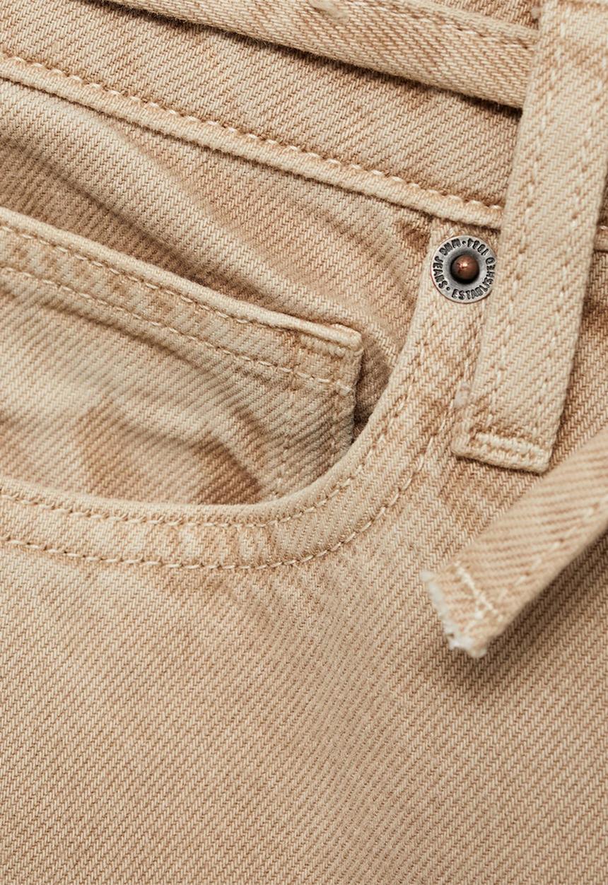 MANGO - Jeans Kika - Light Pastel Brown