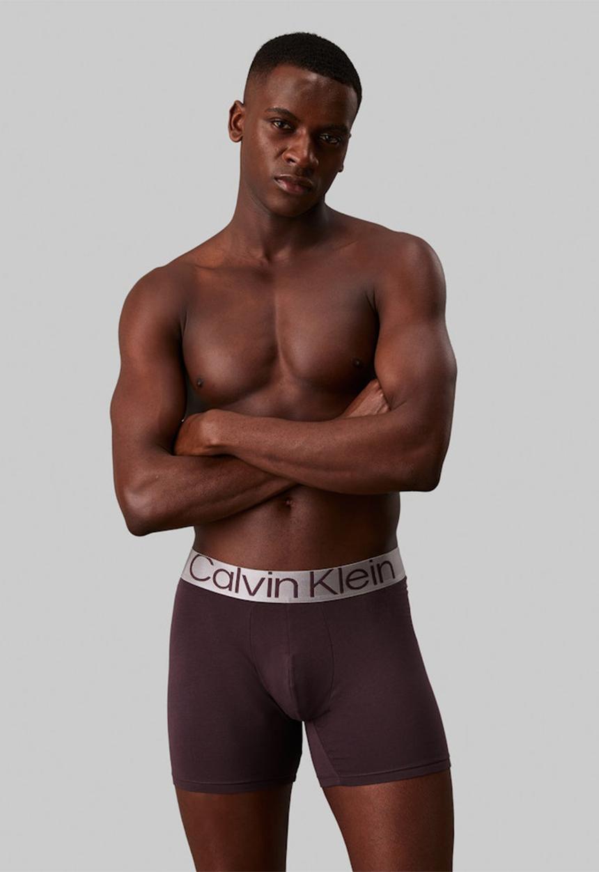 Calvin Klein - Boxer Brief 3 Pack - Rock Ridge, Rusted Root, Raisin
