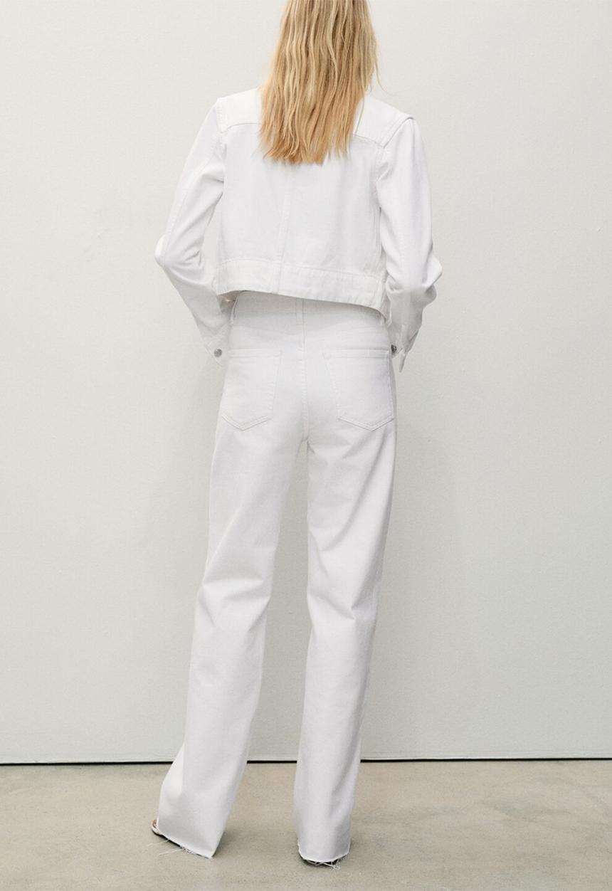 MANGO - Jeans Danila - White