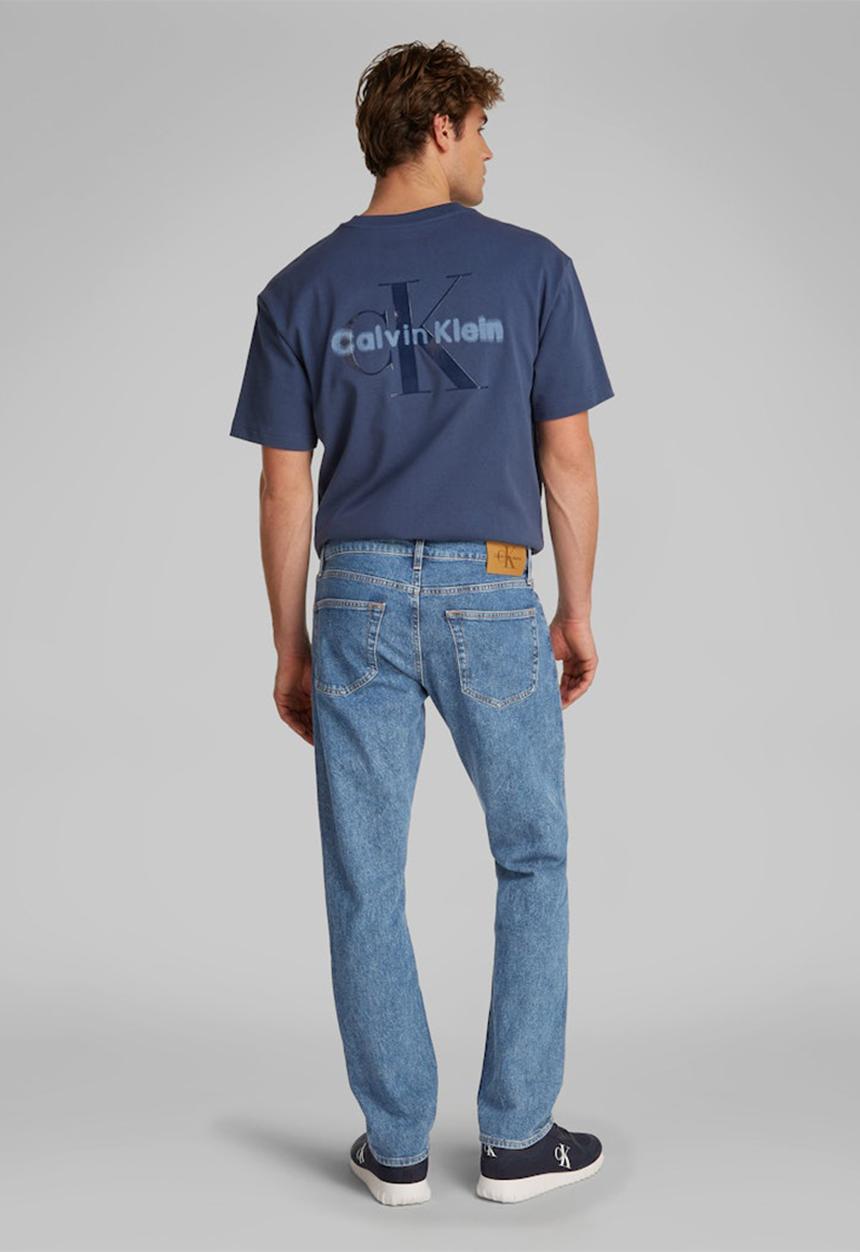Calvin Klein - SLIM STRAIGHT - DENIM MEDIUM