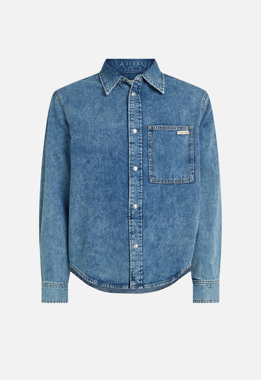Calvin Klein - Regular Denim Shirt - Denim Light