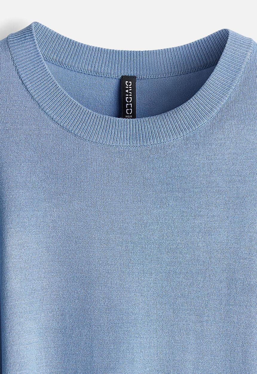 H&M - Fine-knit jumper - blue