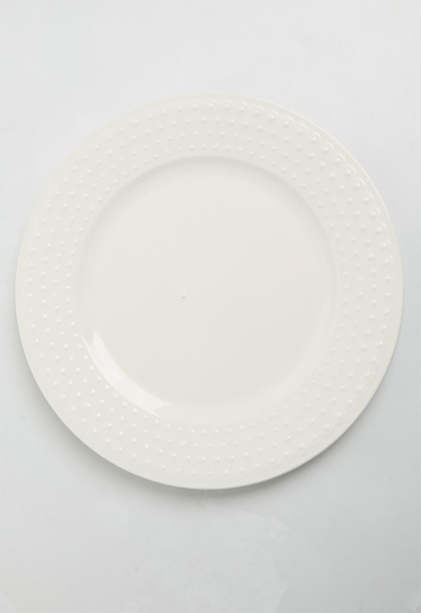 Sixth Floor - Dori dinner plate set of 4 - White