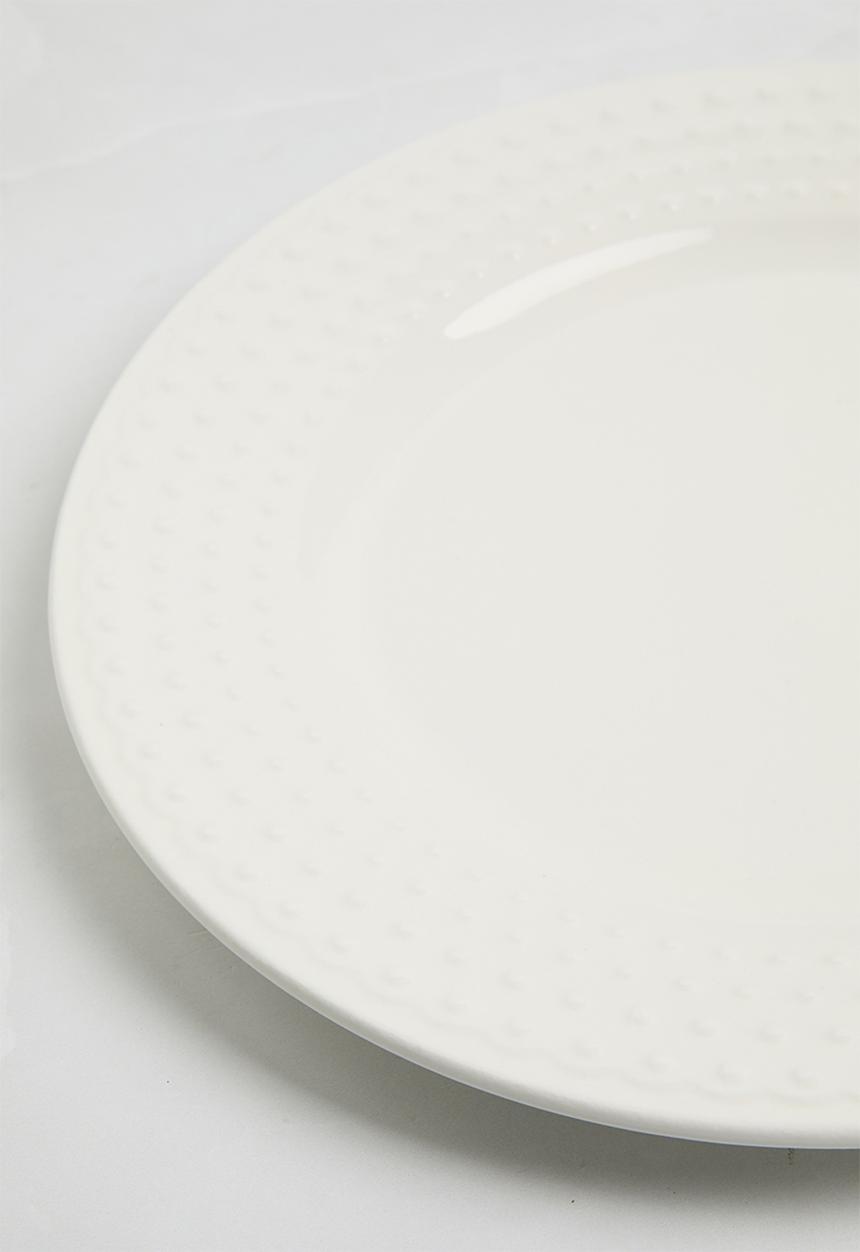 Sixth Floor - Dori dinner plate set of 4 - White
